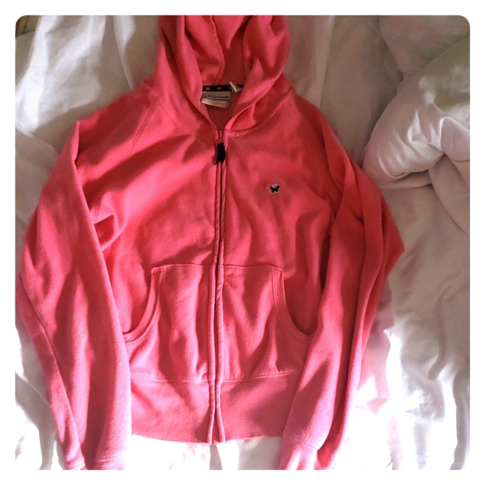 Pink Aero Zip up Jacket
